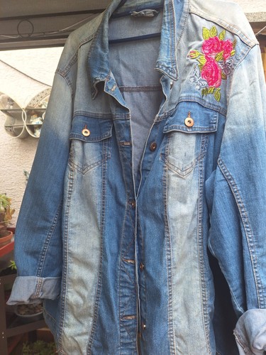 Tolle jeansjacke jacke mit - tolle,