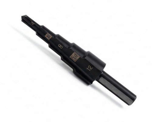Hss titan stufenbohrer - stufenbohrer, 4-12mm