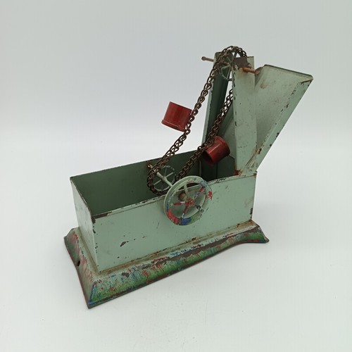 Blechspielzeug schöpfwerk - blechspielzeug,