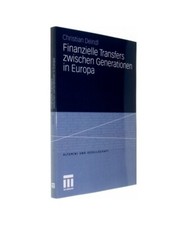 Finanzielle Transfers zwischen Generationen in Europa, Christian Deindl