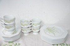 GALLO Leonardo Fougere SOMMERFARN -  Kaffeeservice für 6 Personen