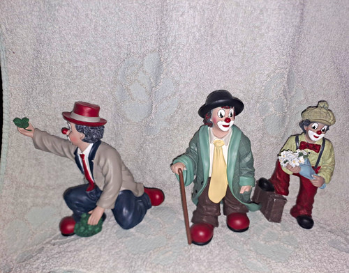 3er set gilde clown - gilde, figuren