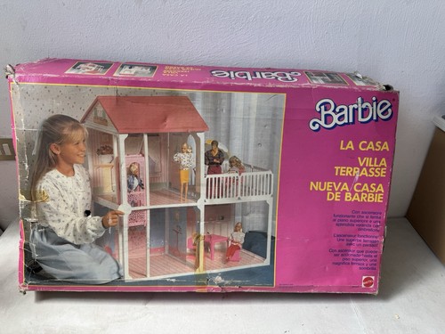 Barbie haus villa - barbie, terrasse