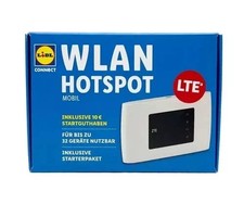 WLAN Hotspot Lidl Connect 10€ Gut ZTE MF920U LTE Mobiler WLAN Router  | Neu OVP 