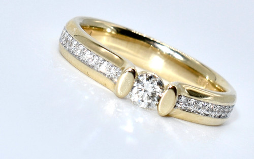 Brillant ring 585 14k - brillant,