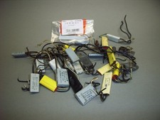 316a Orig. FEIN Ersatzteile: 26 x Entstörkondensatoren, 1xneu, Rest geraucht