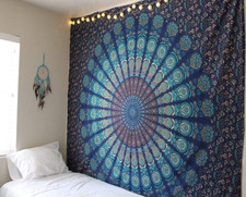 Indisch wandteppich wandbehang - indisch,