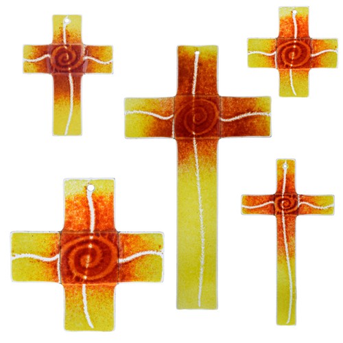 Glaskreuz wandkreuz kreuz aus - glaskreuz,