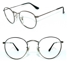 RAY BAN BRILLE GRAU RUND 3447