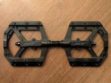 HT EVO-MAG ME03 MTB Plattformpedale Flat Pedal Set Magnesium Schwarz Black 260g