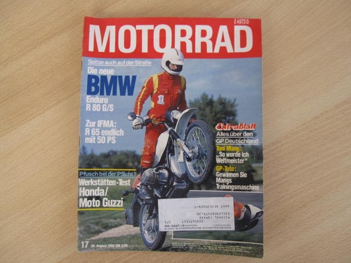 Motorrad 1980 toni - motorrad, mang