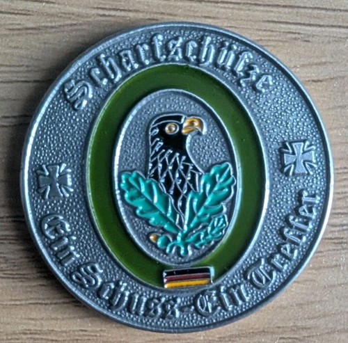 Coin bundeswehr lehrgang - bundeswehr,
