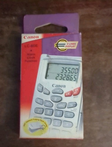 Canon 8de taschenrechner - lc-8de,