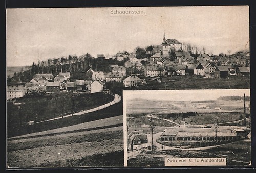 Ansichtskarte schauenstein - ansichtskarte,