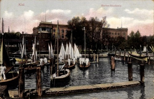 Kiel marine akademie - ak, marine-akademie