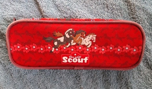Scout schlampermäppchen rot - schlampermäppchen,