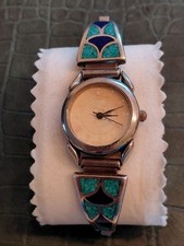 Sterling Silber Armbanduhr
