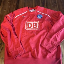 Matchworn Hertha BSC Berlin Trikot Nike Gr. XL Regenjacke Regenpullover DB 