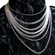 925 sterlingsilber kette - sterlingsilber,