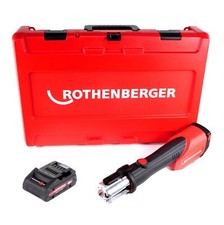 Rothenberger ROMAX 4000 CAS Akku Pressmaschine 18V 34 kN + 1x Akku 4 Ah + Koffer
