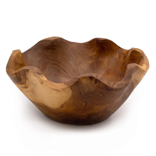 Obstschale teakholz 21 - teakholz, cm