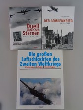 3 Bücher WK2 Luftschlachten Luftkrieg Flugzeuge Militaria (8626)