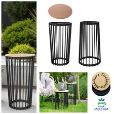 Beistelltisch Schwarz  XXL