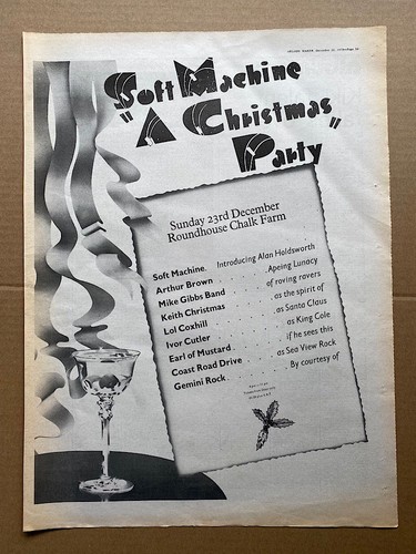 Soft machine christmas party - soft,