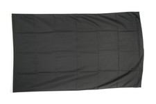 Fahne Einfarbig Schwarz Flagge