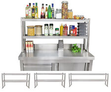 Aufsatzbord Aufsatzboard Regal Wandbord Wandboard Gastronomie Edelstahl Beeketal