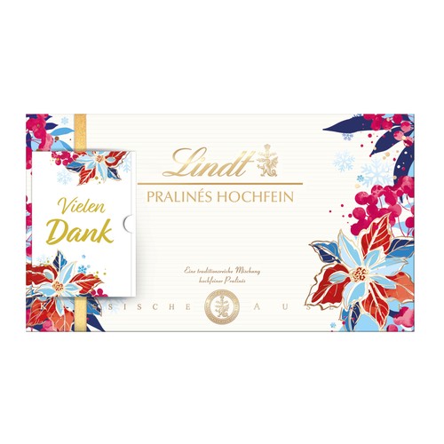 Lindt pralines hochfein winter - hochfein,