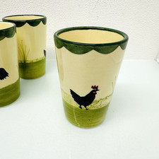 Hahn und Henne Zeller Keramik Becher Milchbecher Saftbecher 200 ml, mehr da