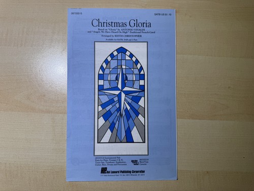 Christmas gloria satb with - christmas,