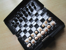 Reise Schach magnetisch Chess magnetic klein handlich