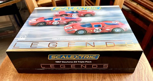 Neu scalextric legends - legends, box