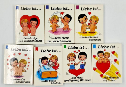 Liebe ist mini bücher - 💖, mini-bücher