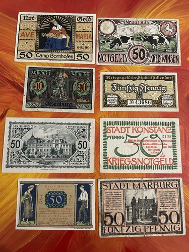 Notgeld diverse städte - notgeld,