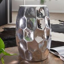 FineBuy Beistelltisch Silber