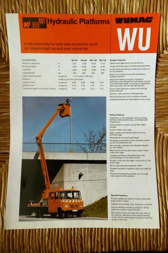 Wumag hydraulic platforms - wumag,