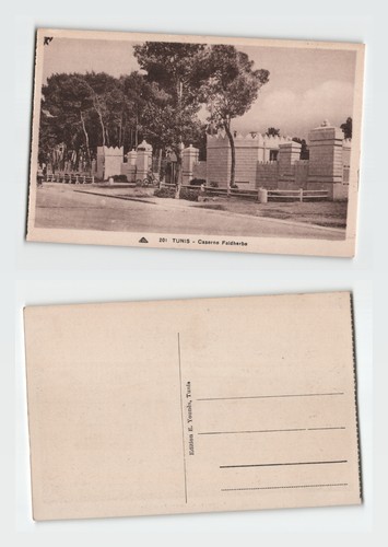Postkarte tunis caserne - postkarte,