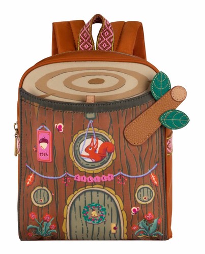 Oilily treehouse backpack - treehouse,