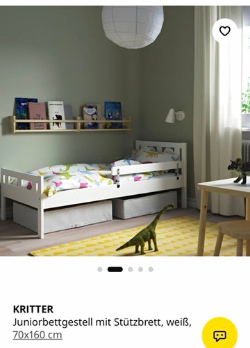 Ikea kritter kinderbett 70x160 - kritter,