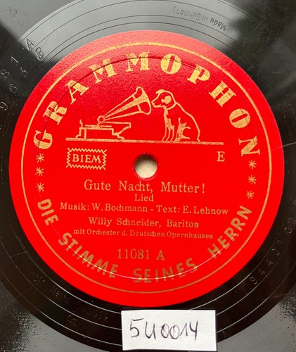 78rpm schneider gute nacht - schneider,