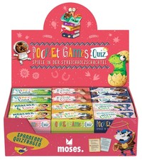 Streichholzschachtel Pocket Games Quiz-Spiele