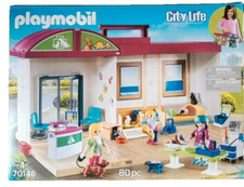 Playmobil City Life Mitnehm - Tierklinik 70146 Neu & OVP Tierarzt Tierarztpraxis