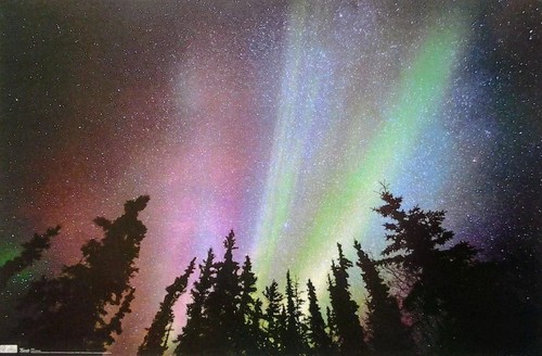 Northern lights nordlicht - northern, lights,