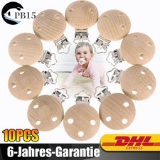 Schnullerclip holz baby - schnullerclip,