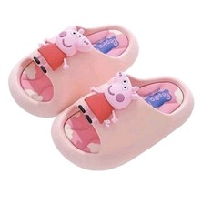 Peppa Pig Sandalen Hausschuhe Schuhe Rosa Peppa Wutz Badelatschen Größe 30 - 31