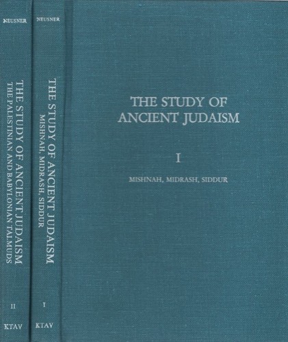 The study ancient judaism - the,