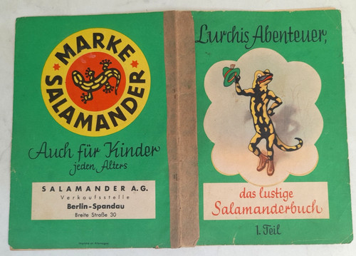 Lurchis abenteuer salamander - lurchis,